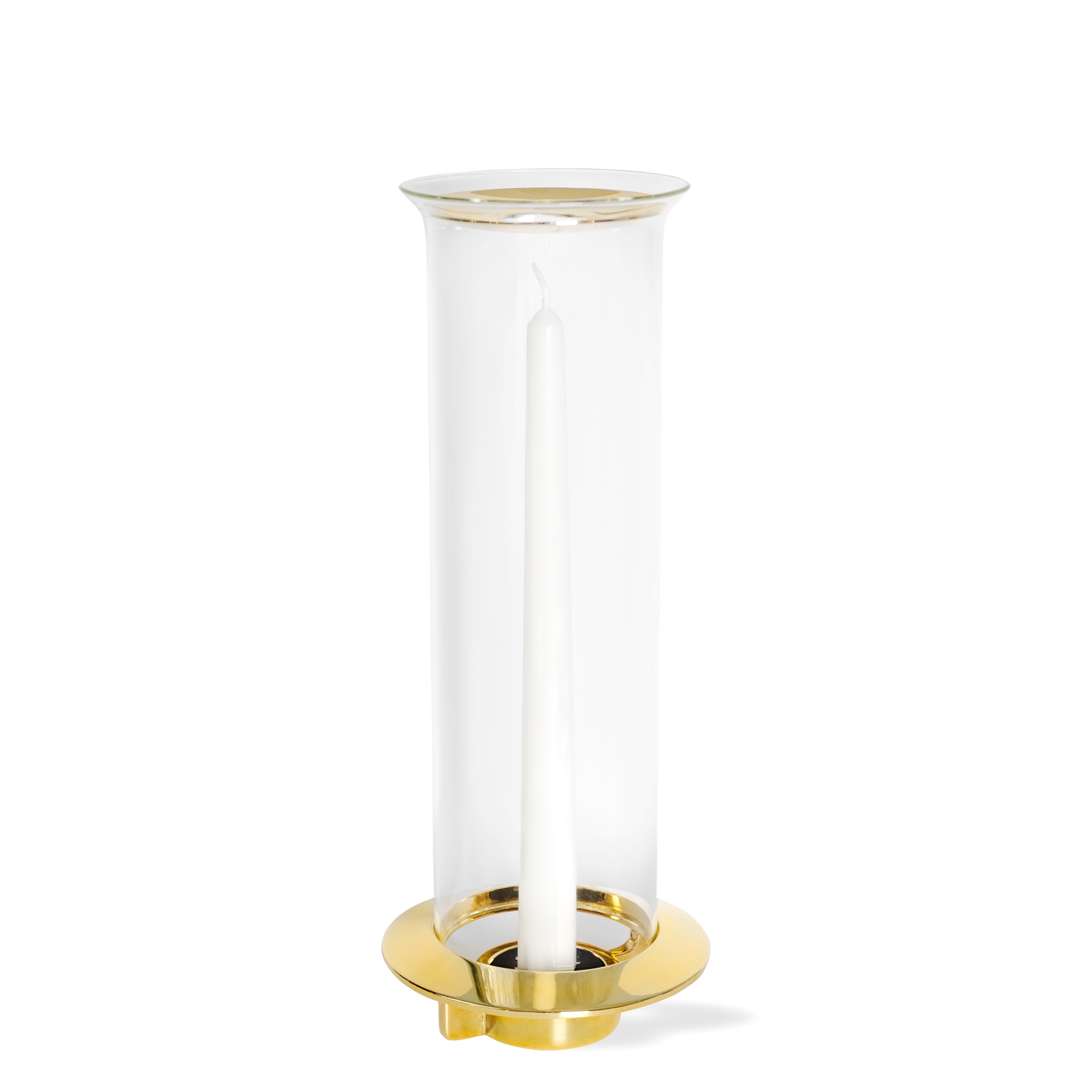 Fyr Candle Holder Brass