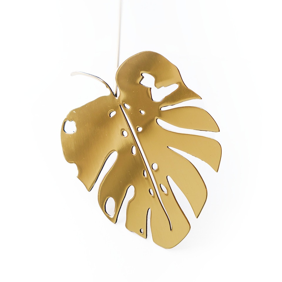 Brass Leaves Water 2 pcs